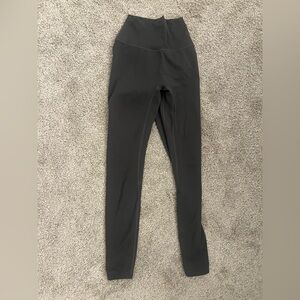 CSB Scrunch Leggings Charcoal Crop Shop Boutique